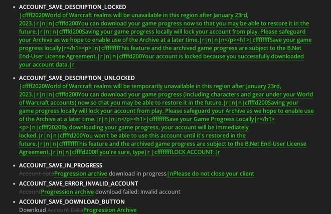 《魔兽世界》国区关服已成定局：玩家需自己本地保存游戏数据