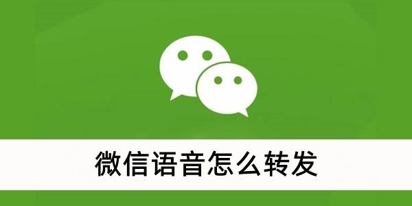 《微信》语音转发方法教程