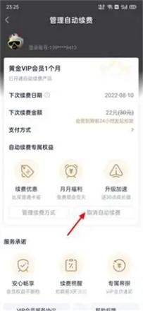 爱奇艺怎如何取消自动续费