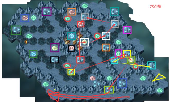 剑与远征凄风谷地攻略，通关技巧分享（路线图）