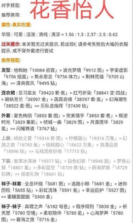 奇迹暖暖花香怡人高分攻略（高分搭配教程）