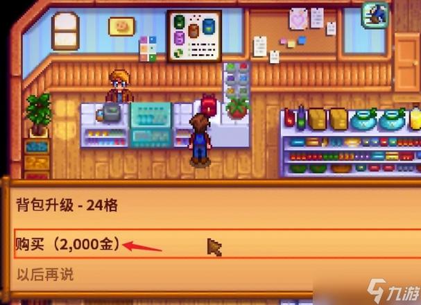 星露谷物语背包扩大攻略