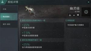 星战前夜无烬星河幽灵舰船怎么样 舰船强度分析