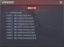 穿越火线手游v7要冲多少钱