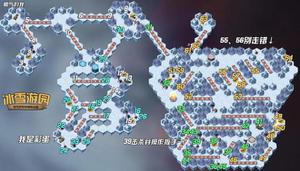 《剑与远征》冰雪游园路线图攻略