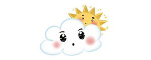 多云指的是没太阳还是有太阳