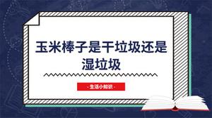 玉米棒子是干垃圾还是湿垃圾