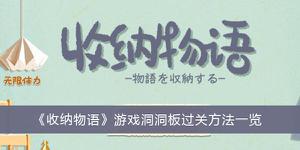 《收纳物语》游戏洞洞板过关方法介绍