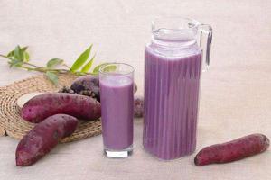紫薯汁的功效与作用 紫薯汁的做法