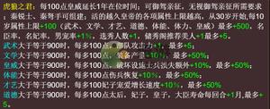 皇帝成长计划2秦昭襄王嬴稷帝卡分析
