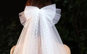 为什么有的新娘子黑头纱，主婚纱不必婚纱头纱行吗