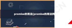 promise的使用方法(promise的使用方法事例)