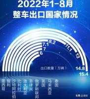 中国的汽车都出口到哪些国家？