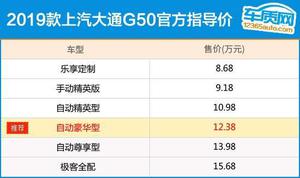 上汽大通7座商务车g50怎么样（上汽大通g50六座自动豪华版配置）